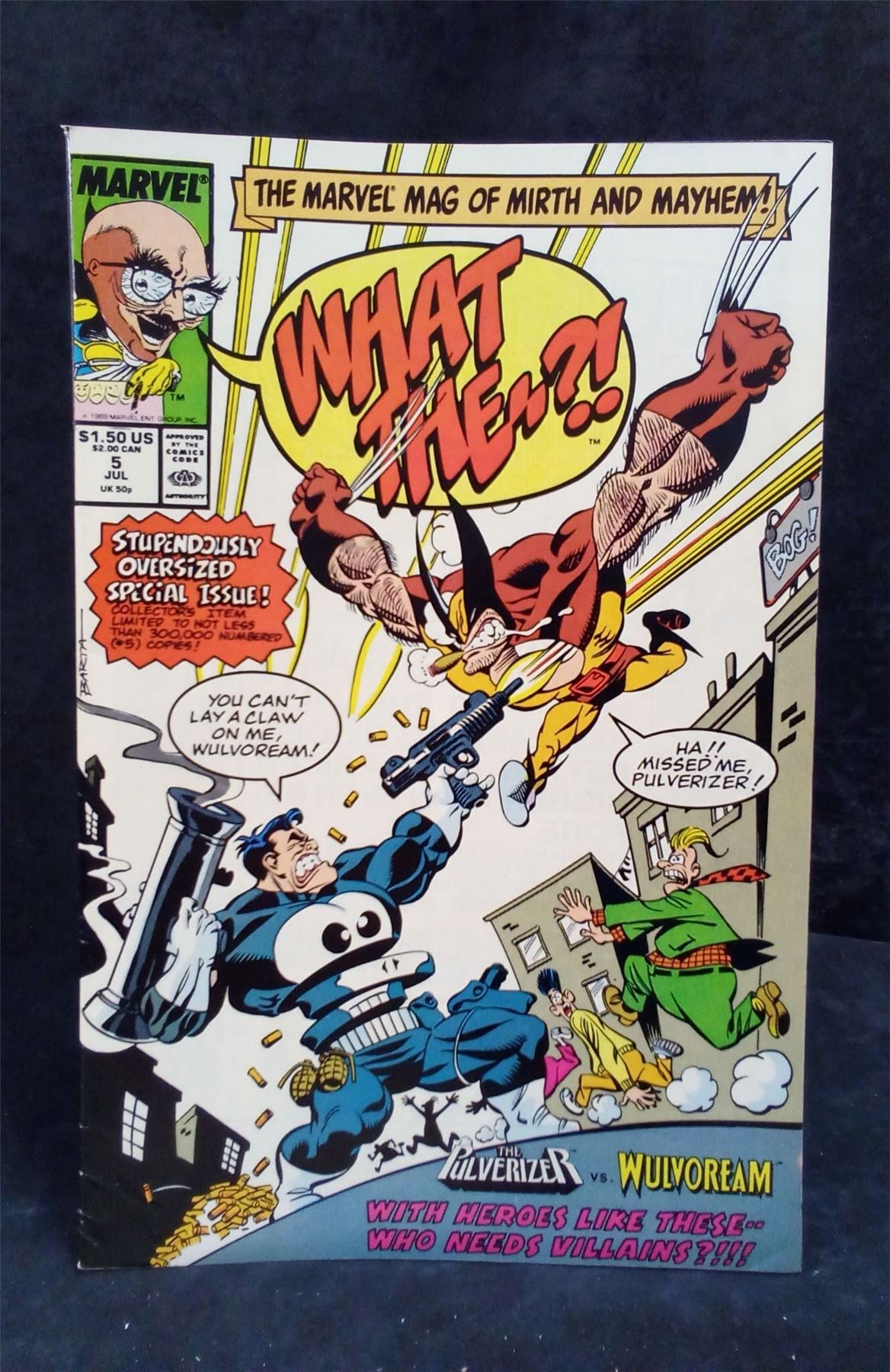What The--?! #5 1989 Marvel Comics Comic Book