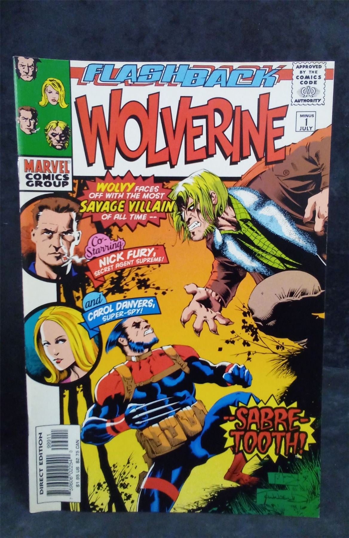 Wolverine #-1 1997 Marvel Comics Comic Book