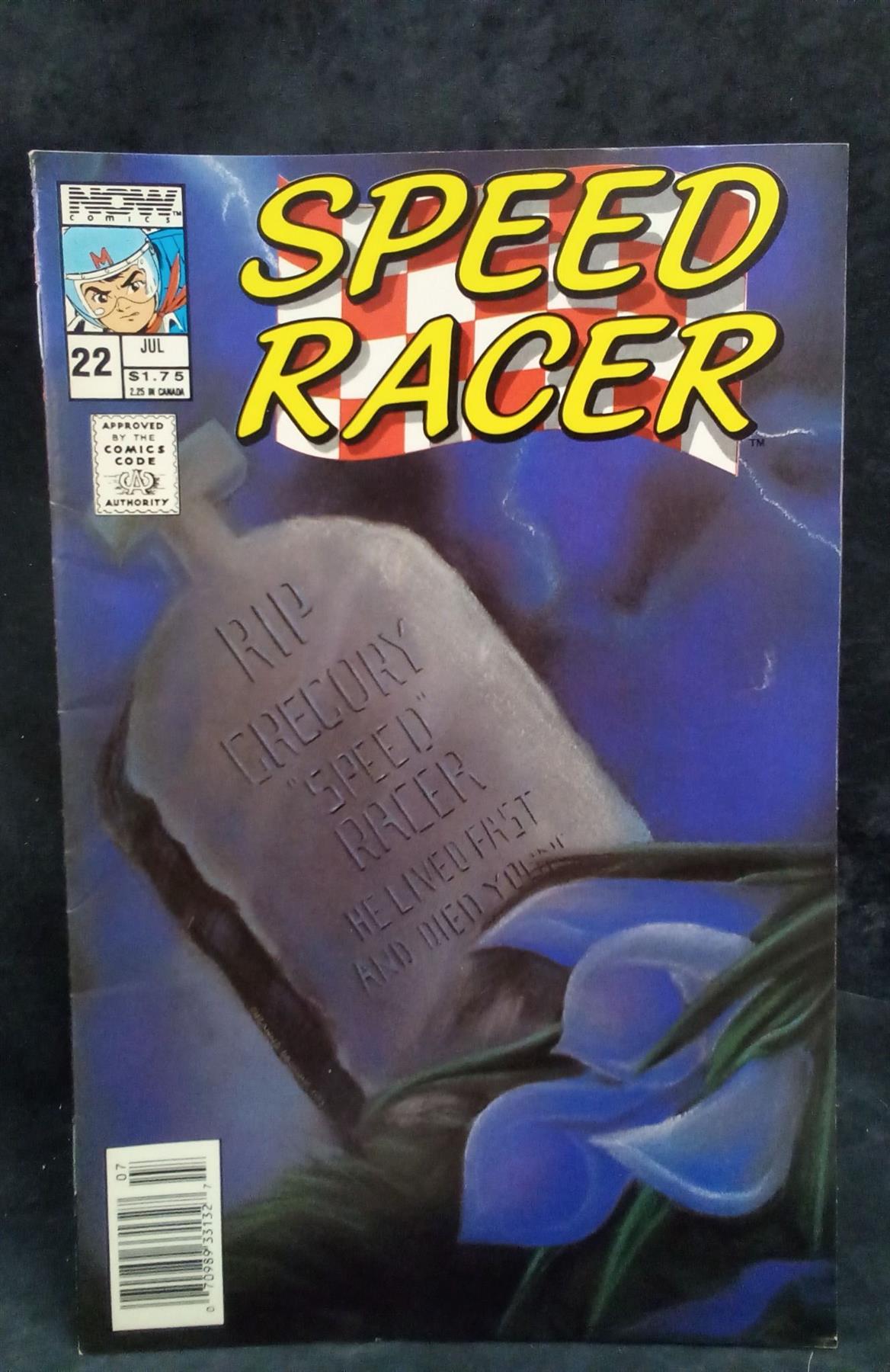 Speed Racer #22 1989 now comics Comic Book