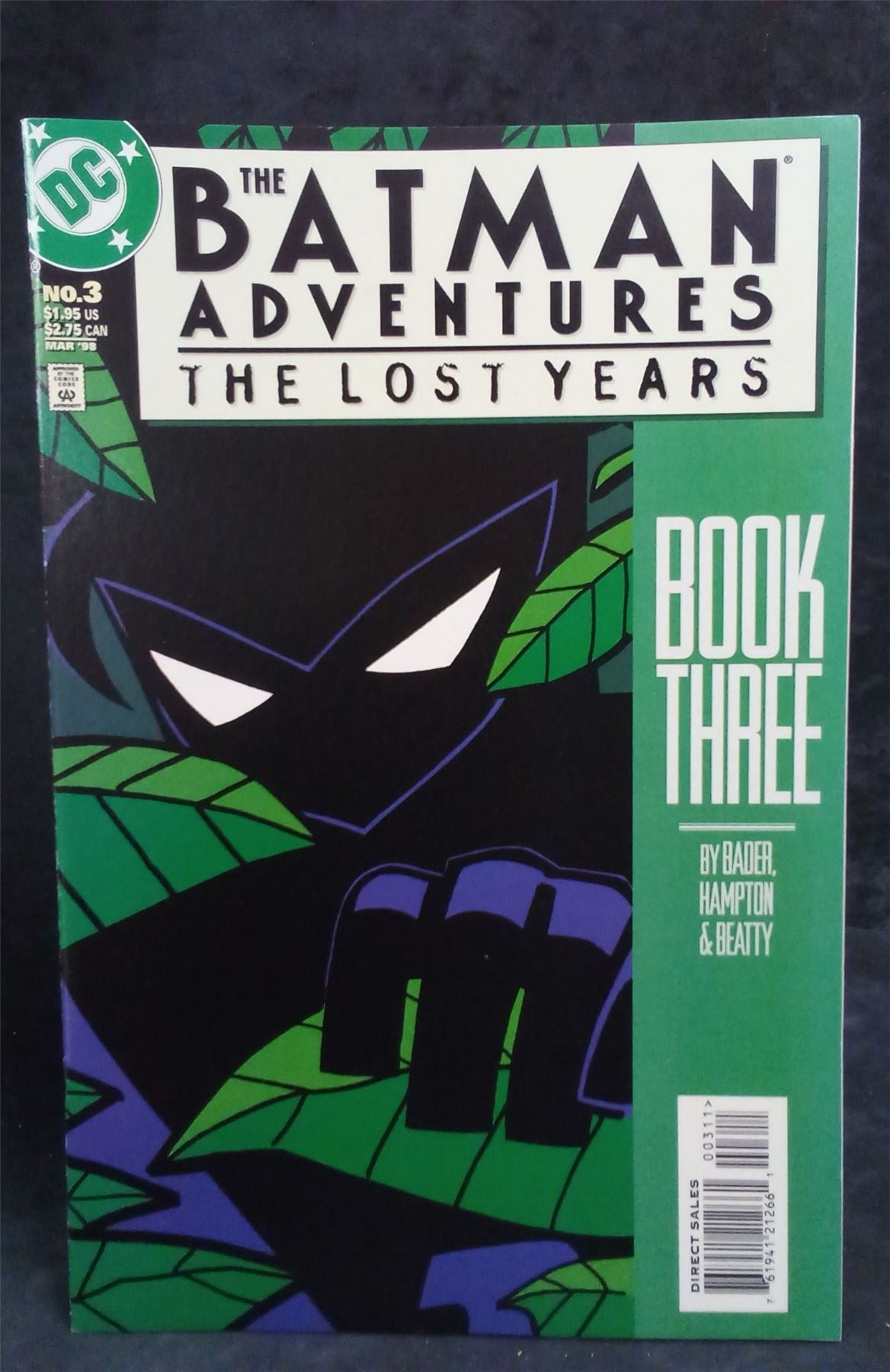 Batman Adventures: The Lost Years #3 1998 DC Comics Comic Book