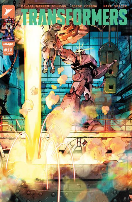 Transformers #10 Cvr D Inc 1:25 Ricardo Lopez Ortiz Var Image Comics Comic Book