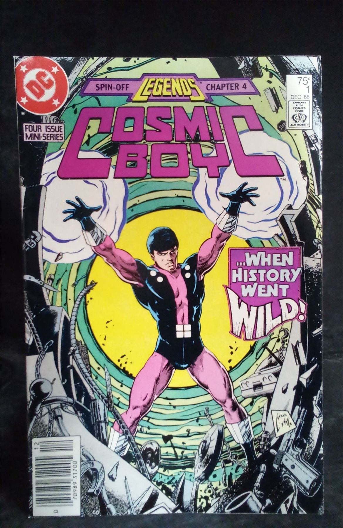 Cosmic Boy #1 1986 DC Comics Comic Book