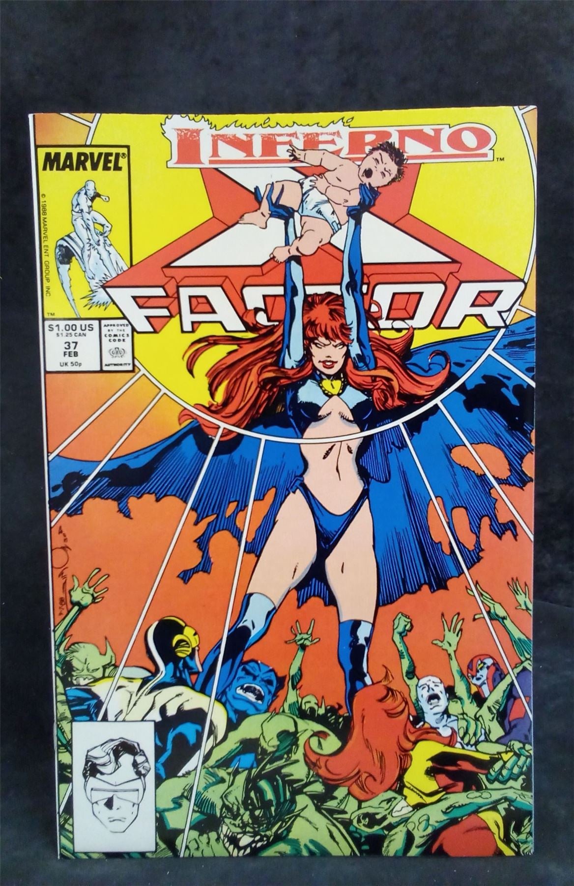 X-Factor #37 1989 Marvel Comics Comic Book