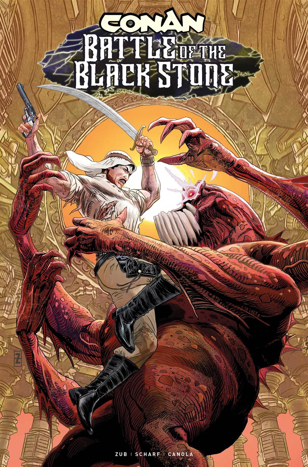Conan Barbarian Battle Blackstone #2 (of 4) Cvr C Zircher (m Titan Comics Comic Book