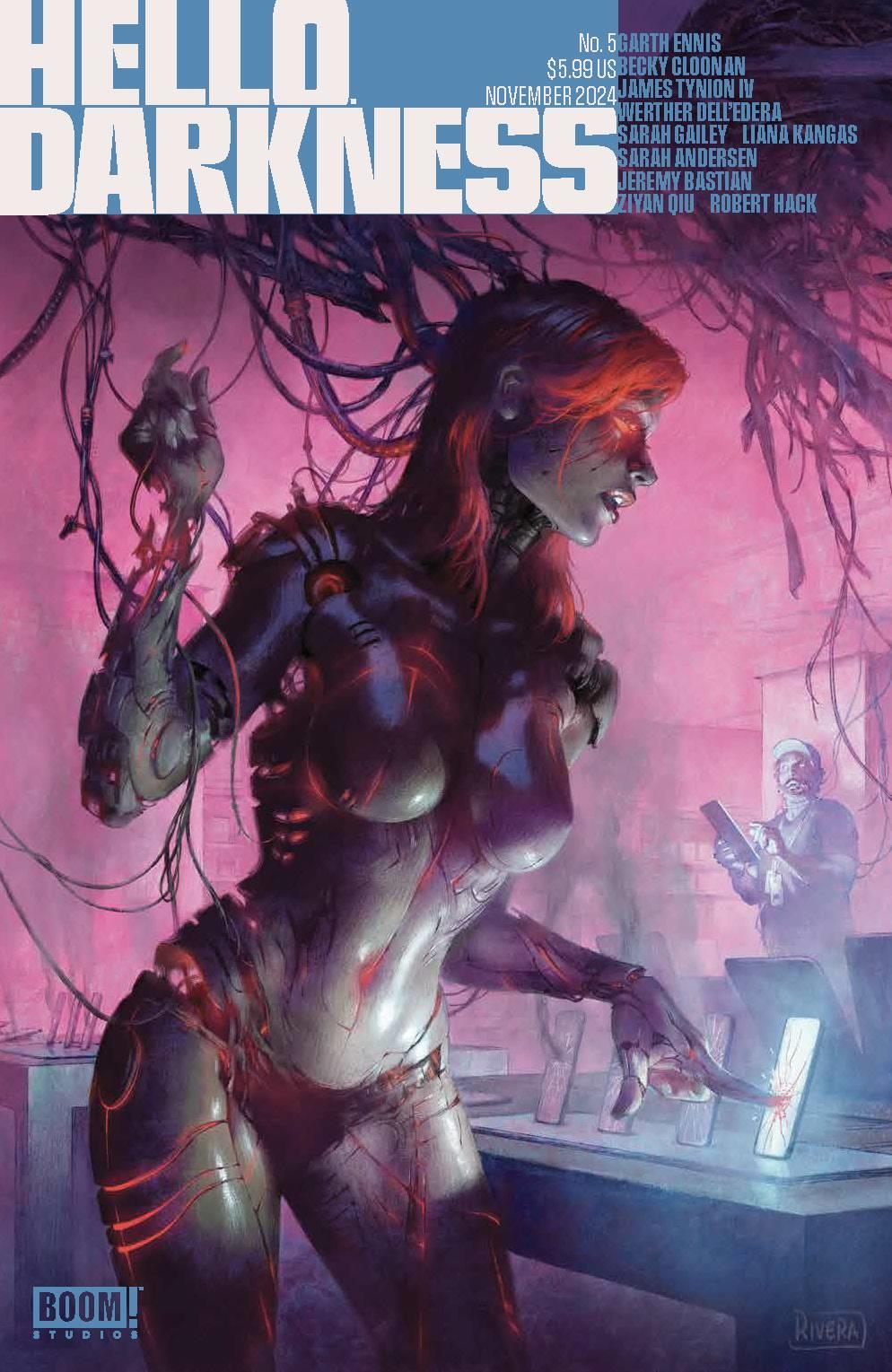 Hello Darkness #5 Cvr A Rivera Boom! Studios Comic Book 2024