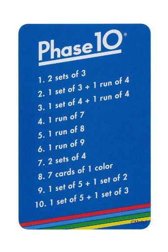 Phase 10 Card Game By Mattel Card Game