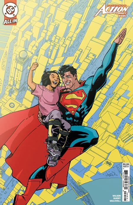 ACTION COMICS #1085 CVR C CULLY HAMNER CARD STOCK VAR DC Comics Comic Book 2025