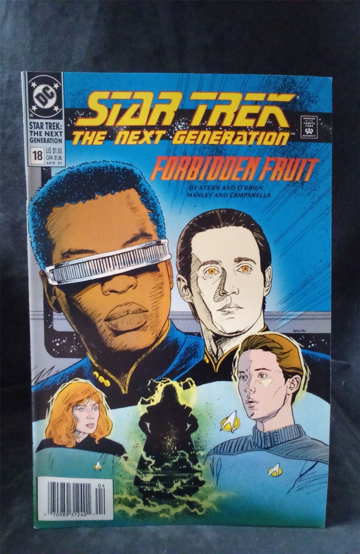 Star Trek: The Next Generation #18 (1991) DC Comics Comic Book