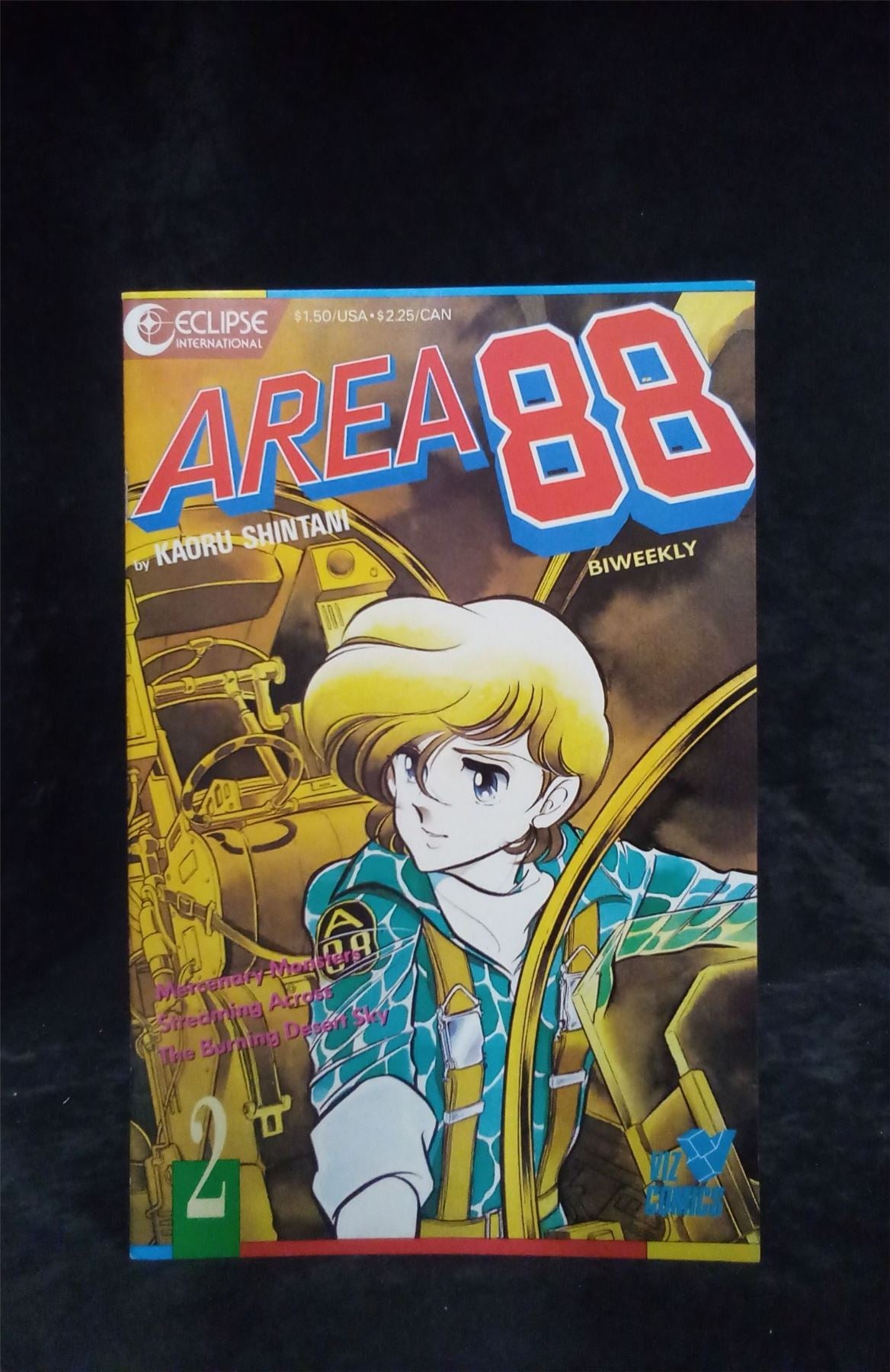 Area 88 #2 1987 Viz Comic Book