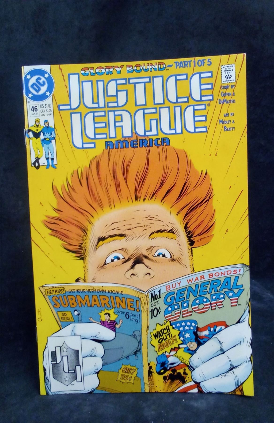 Justice League America #46 1991 DC Comics Comic Book