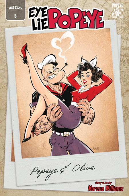 EYE LIE POPEYE #5 (OF 5) CVR D ANDREW TARUSOV VAR Massive Publishing Comic Book 2025