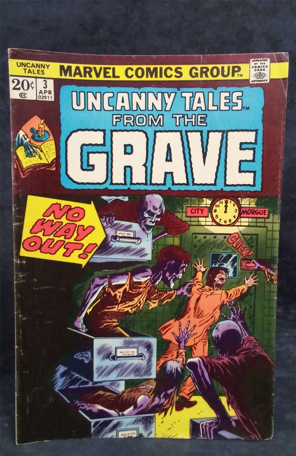 Uncanny Tales #3 1974 Marvel Comics Comic Book