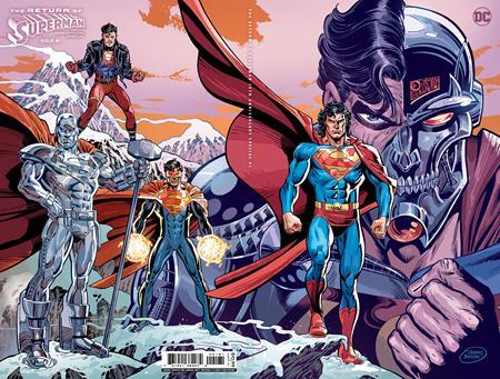 Return Of Superman 30th Anniversary Special #1 (one Shot) Cvr F Dan Jurgens Wraparound Foil Var DC Comics Comic Book