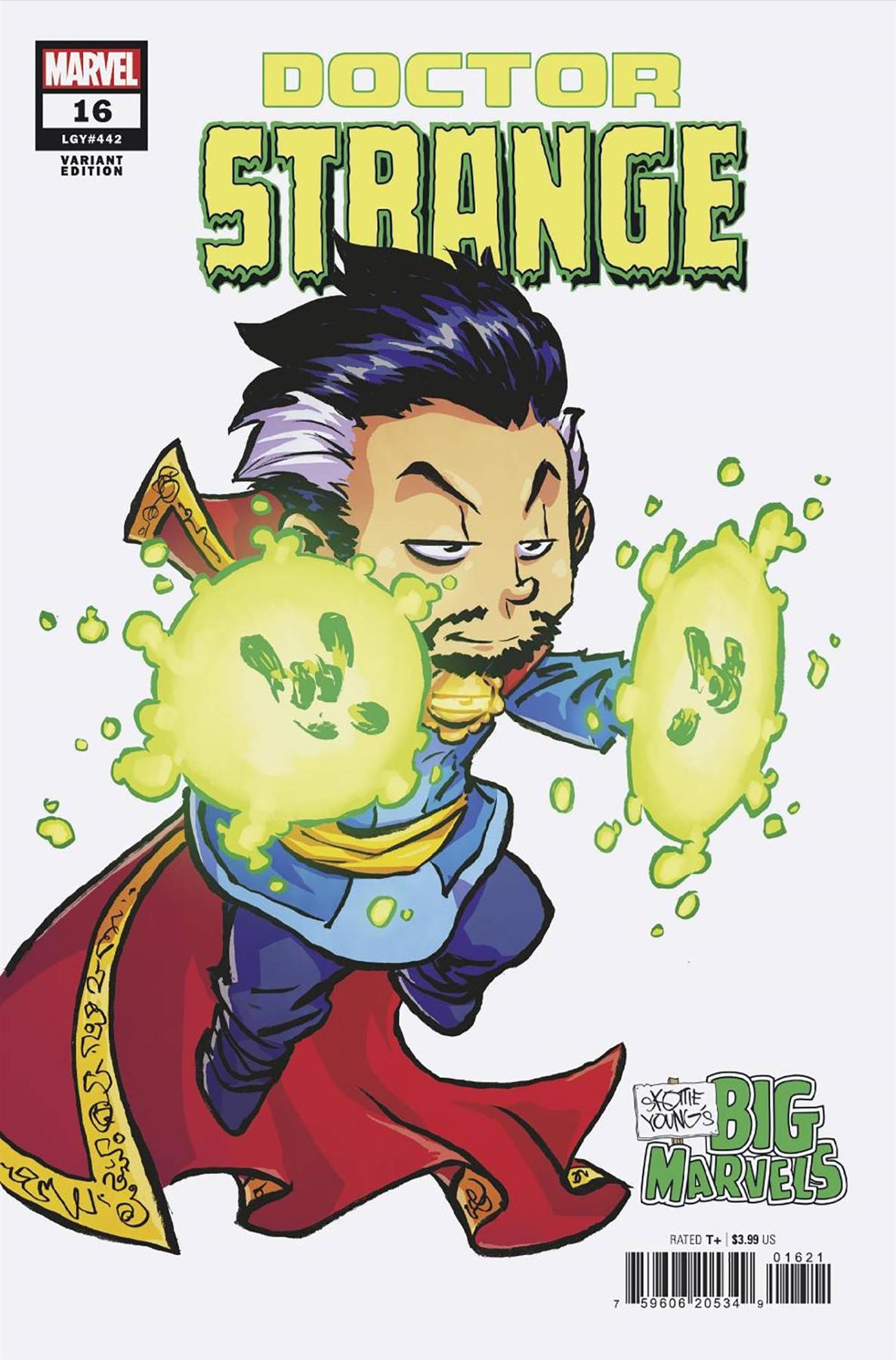 Doctor Strange #16 Skottie Young Big Marvel Var (Skottie Young Big Marvel Var) Marvel Prh Comic Book 2024