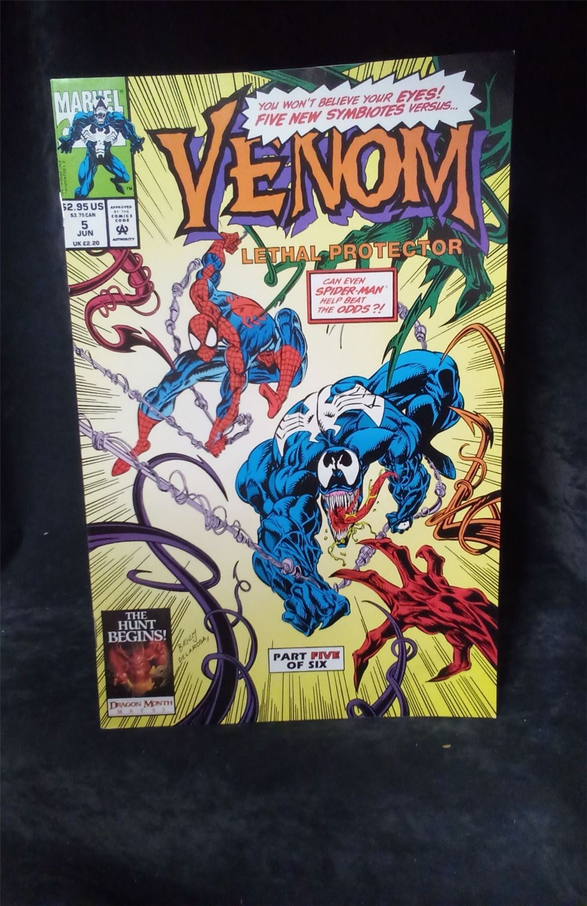 Venom: Lethal Protector #5 1993 Marvel Comics Comic Book