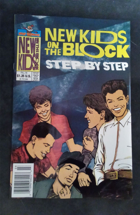 New Kids On The Block: Step By Step 1990 Harvey Comics Comic Book