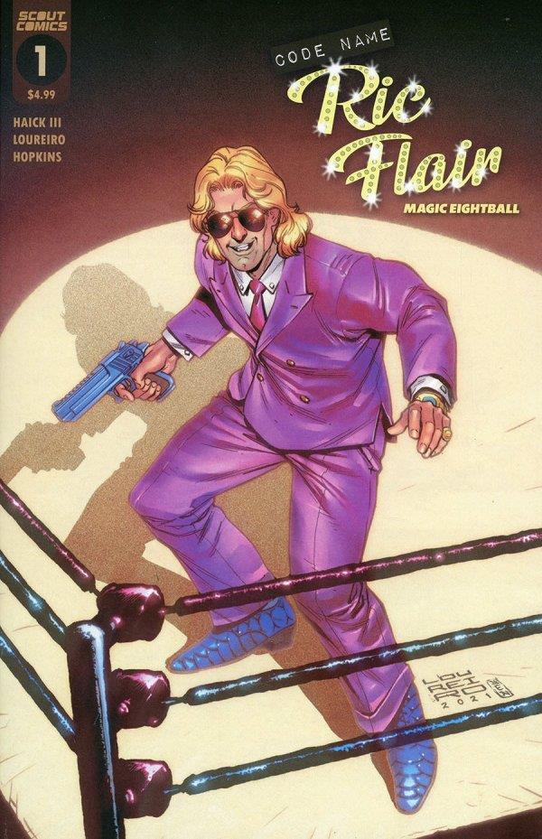 Codename Ric Flair Magic Eightball (one Shot) Cvr A Rafael Loureiro Scout Comics Comic Book