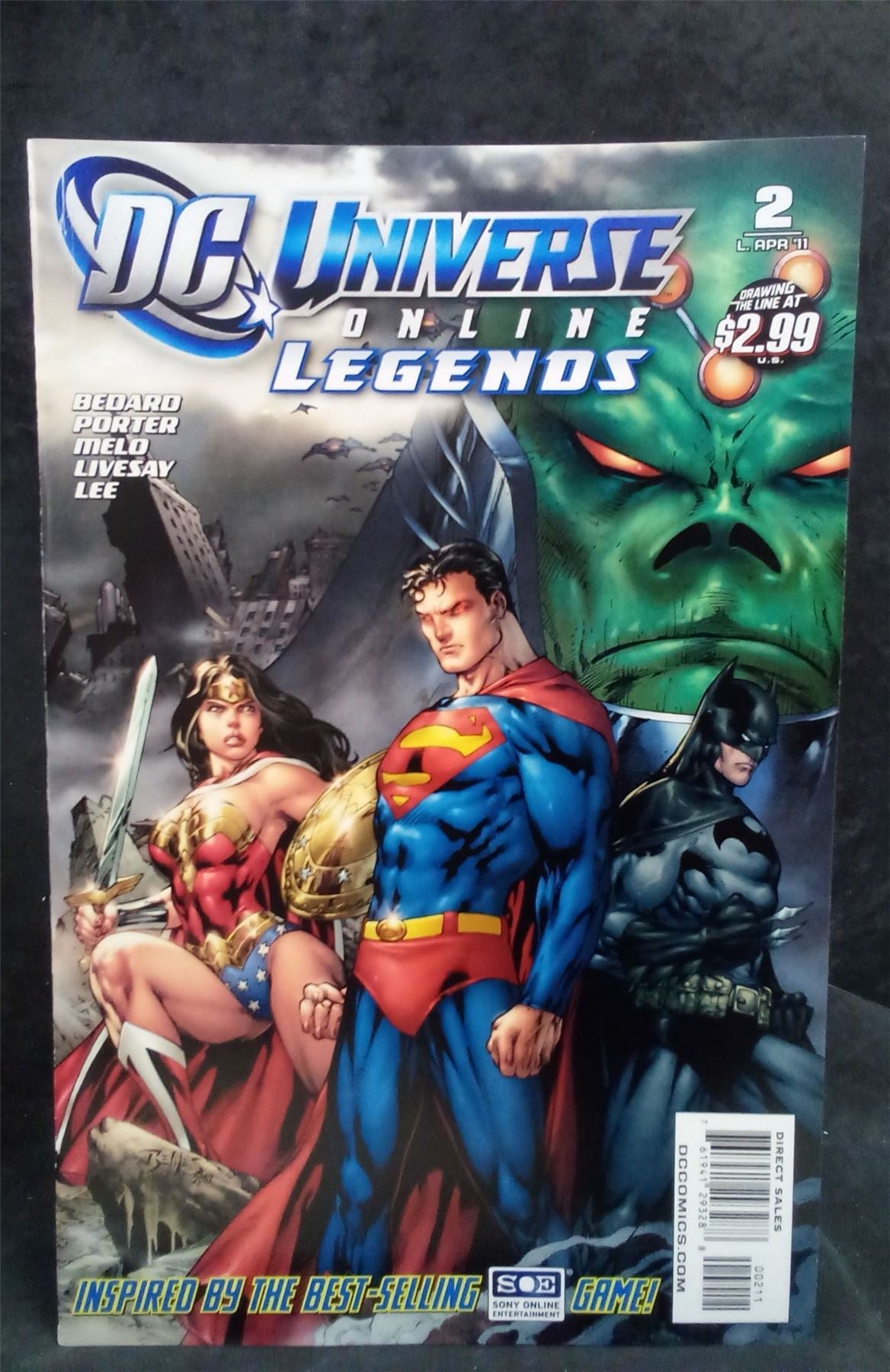 DC Universe Online Legends #2 2011 DC Comics Comic Book