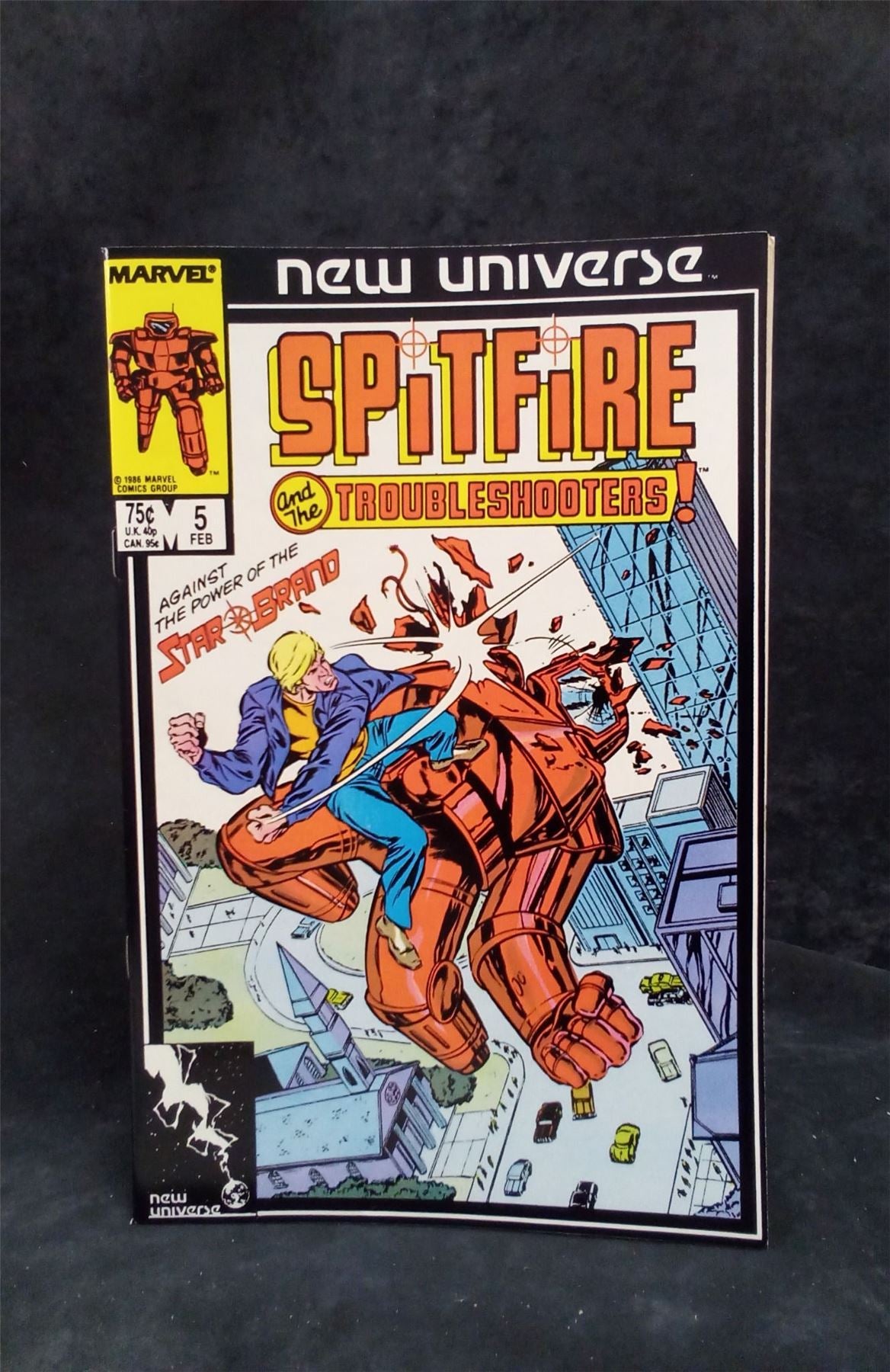 Spitfire and the Troubleshooters #5 1987 Marvel Comics Comic Book