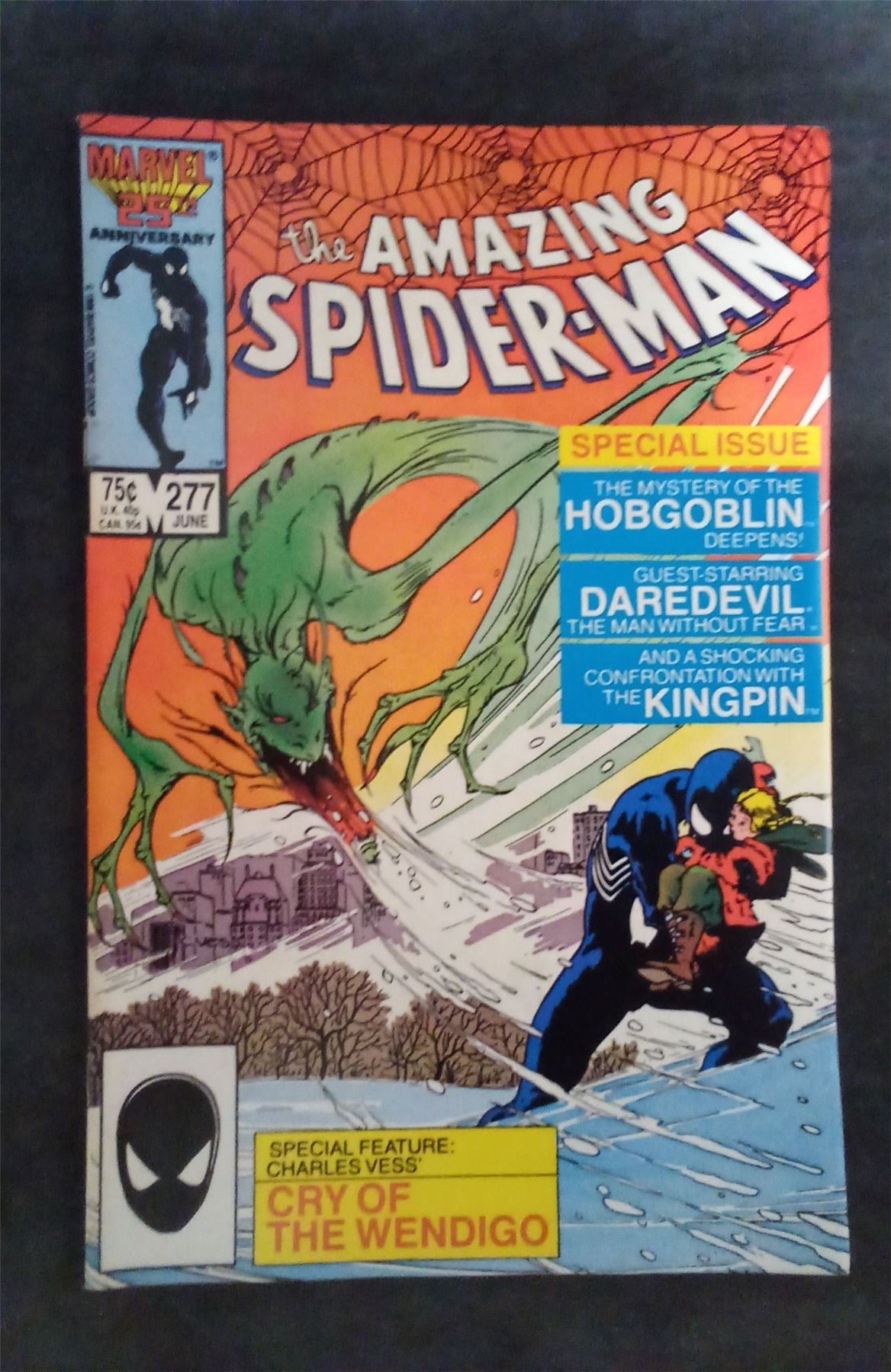 The Amazing Spider-Man #277 1986 marvel Comic Book
