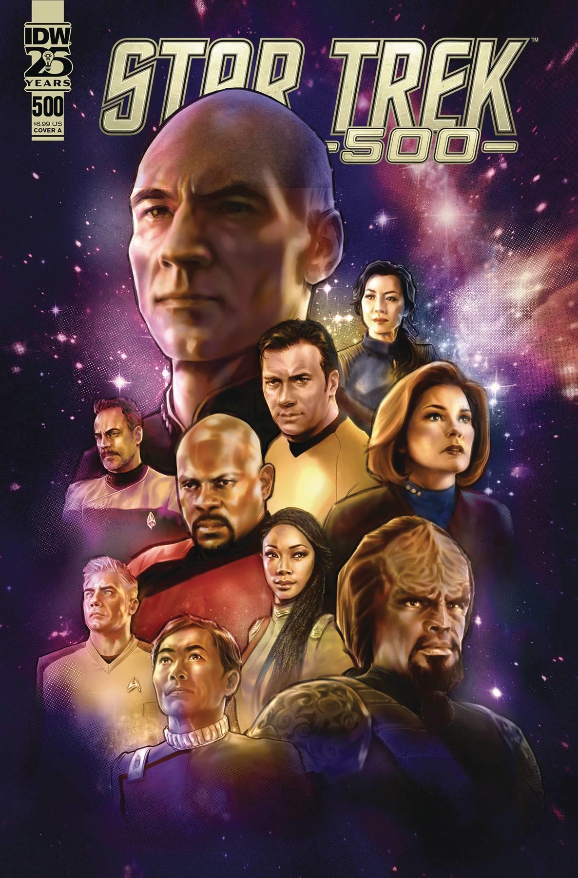 Star Trek #500 Cvr A Jones Idw-prh Comic Book