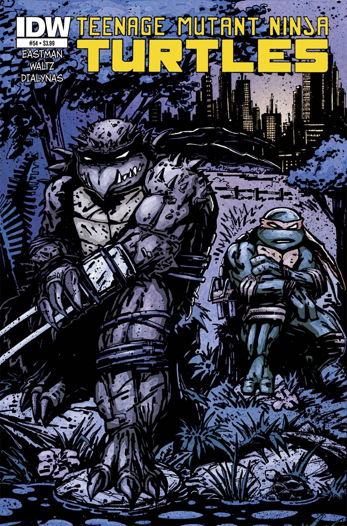 Tmnt Ongoing #54 Subscription Var (Subscription Var) Idw Publishing Comic Book
