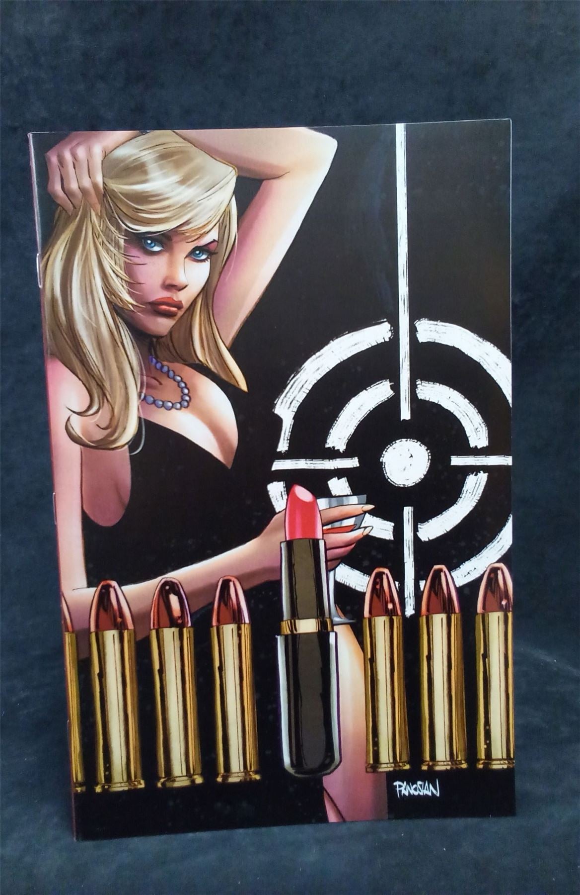 Scarlett Couture: The Munich Files #1 Panosian Virgin Cover titan comics Comic Book