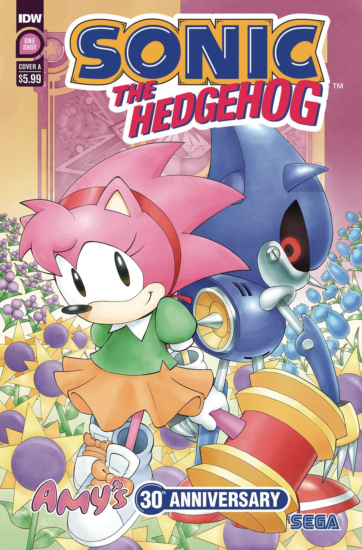 Sonic The Hedgehog Amys 30th Annv #1 Cvr A Hammerstrom Idw-prh Comic Book