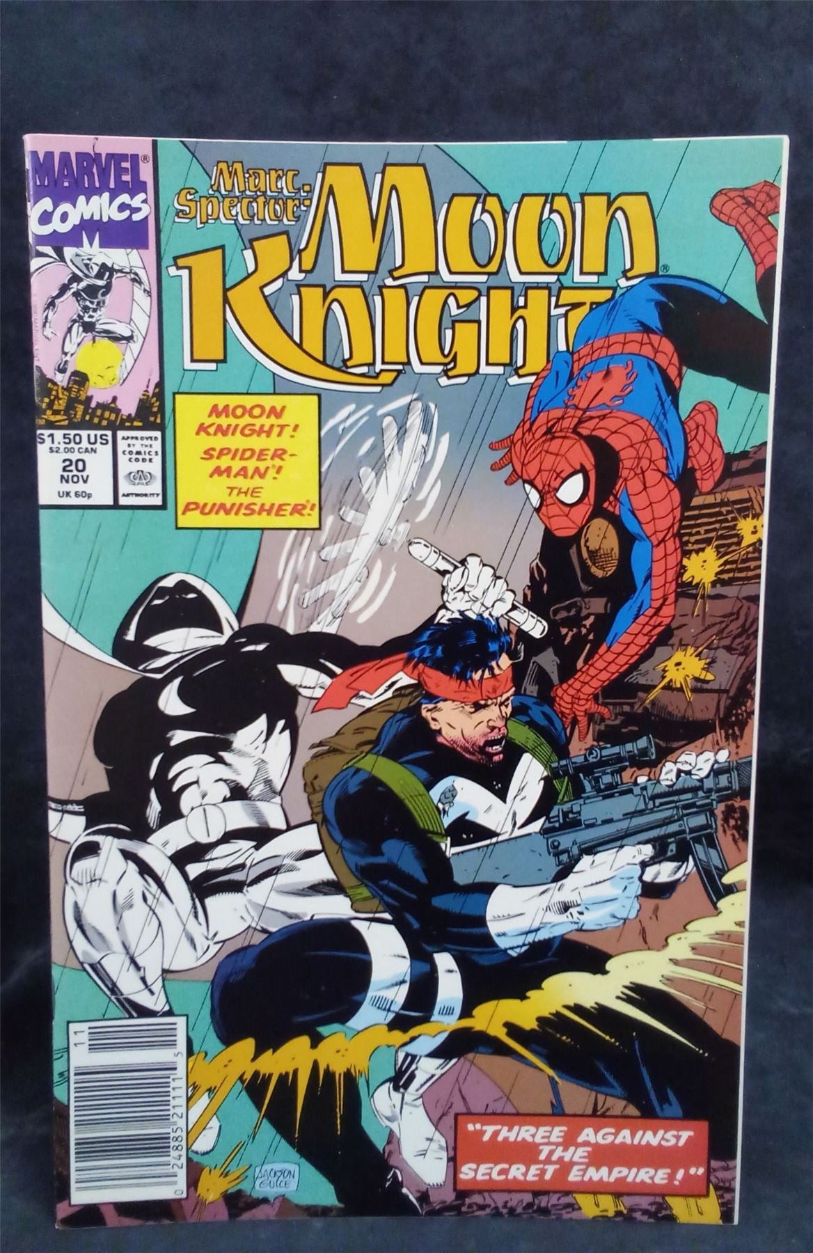 Marc Spector: Moon Knight #20 1990 Marvel Comics Comic Book