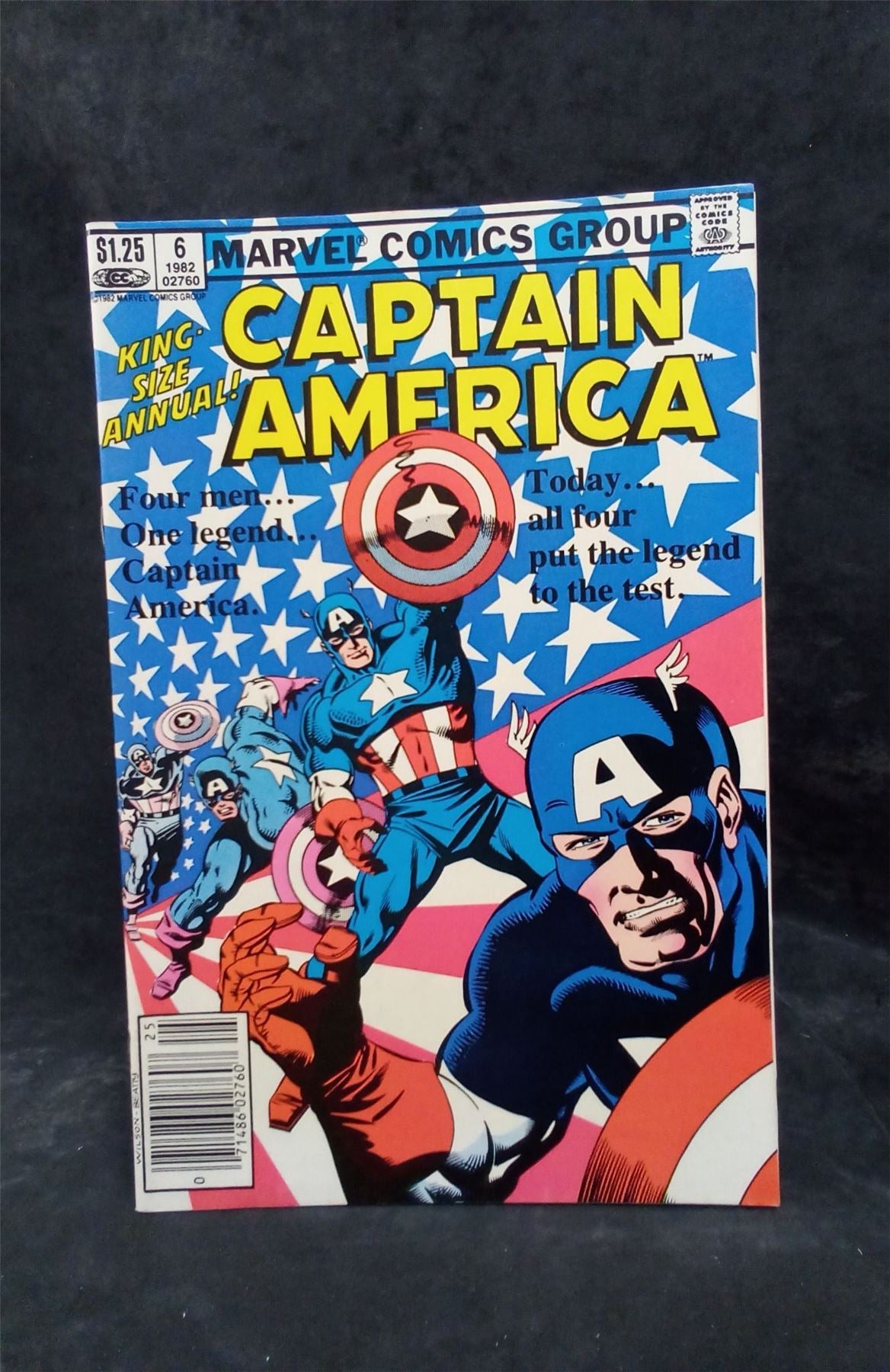 Captain America Annual #6 1982 Marvel Comics Comic Book