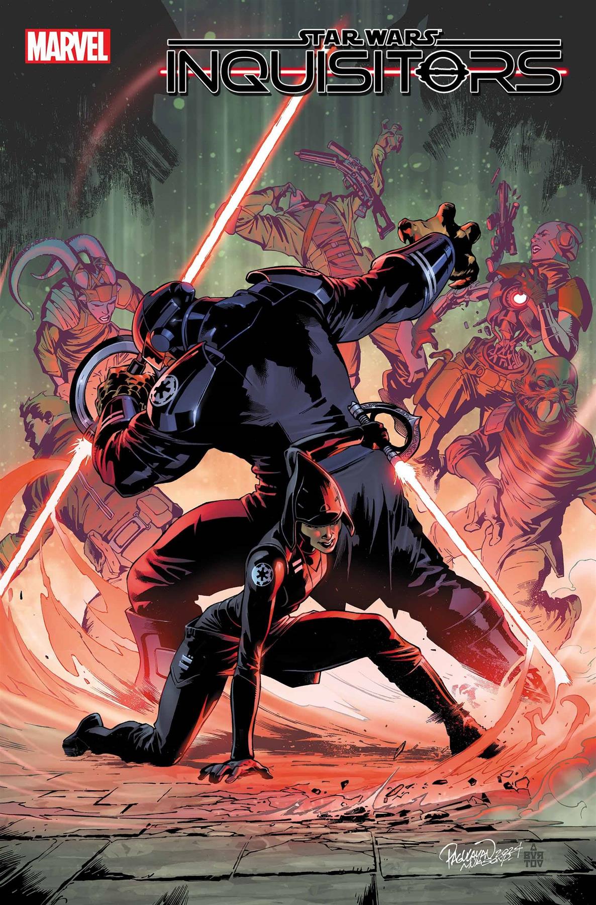 Star Wars Inquisitors #3 Carlo Pagulayan Var Marvel Prh Comic Book 2024