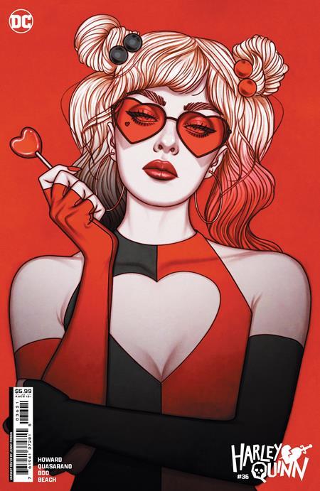 Harley Quinn #36 Cvr B Jenny Frison Card Stock Var DC Comics Comic Book