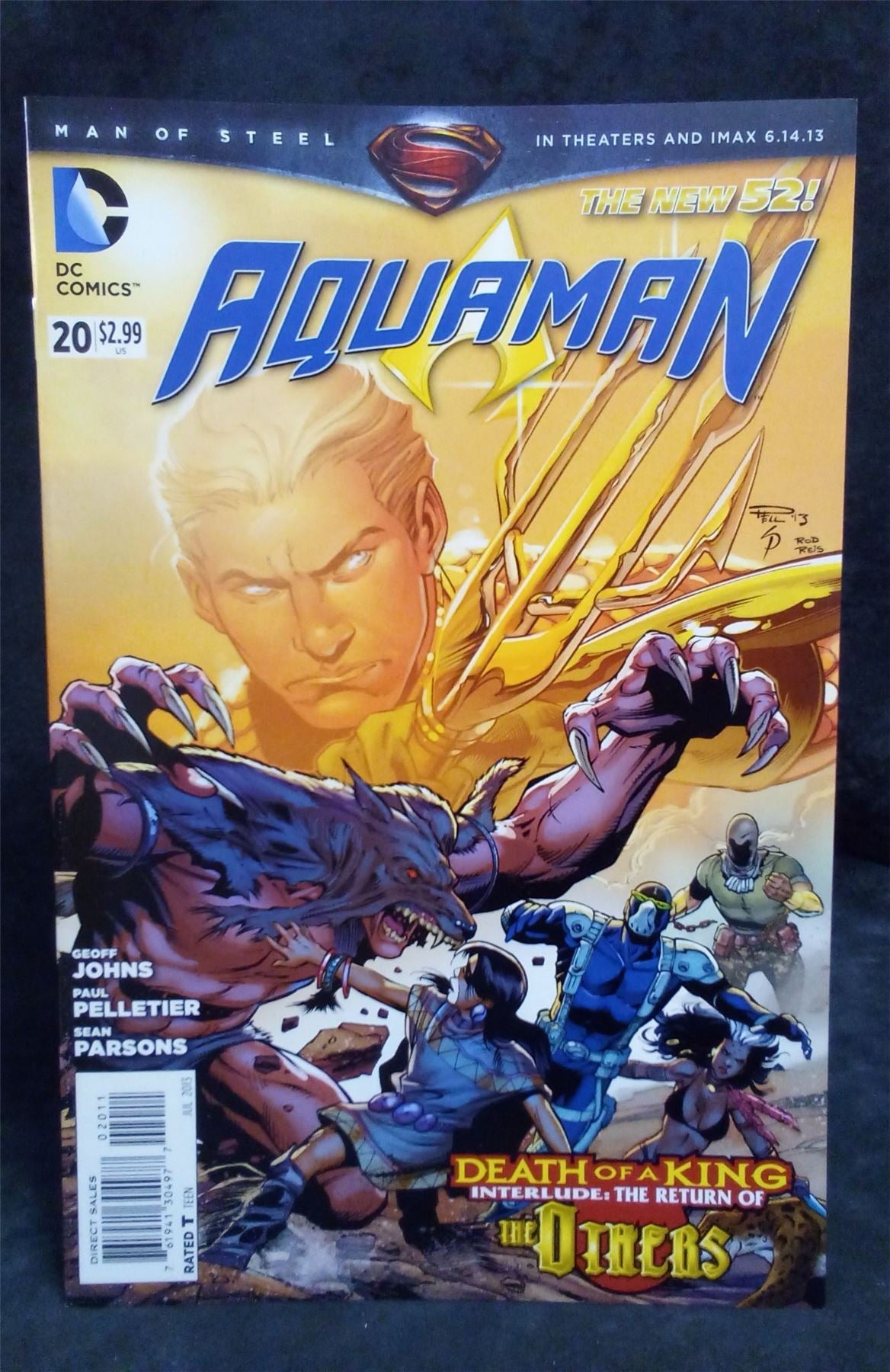 Aquaman #20 Direct Edition 2013 DC Comics Comic Book