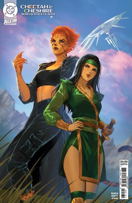 CHEETAH AND CHESHIRE ROB THE JUSTICE LEAGUE #1 (OF 6) CVR C LESLEY LEIRIX LI CARD STOCK VAR DC Comics Comic Book 2025