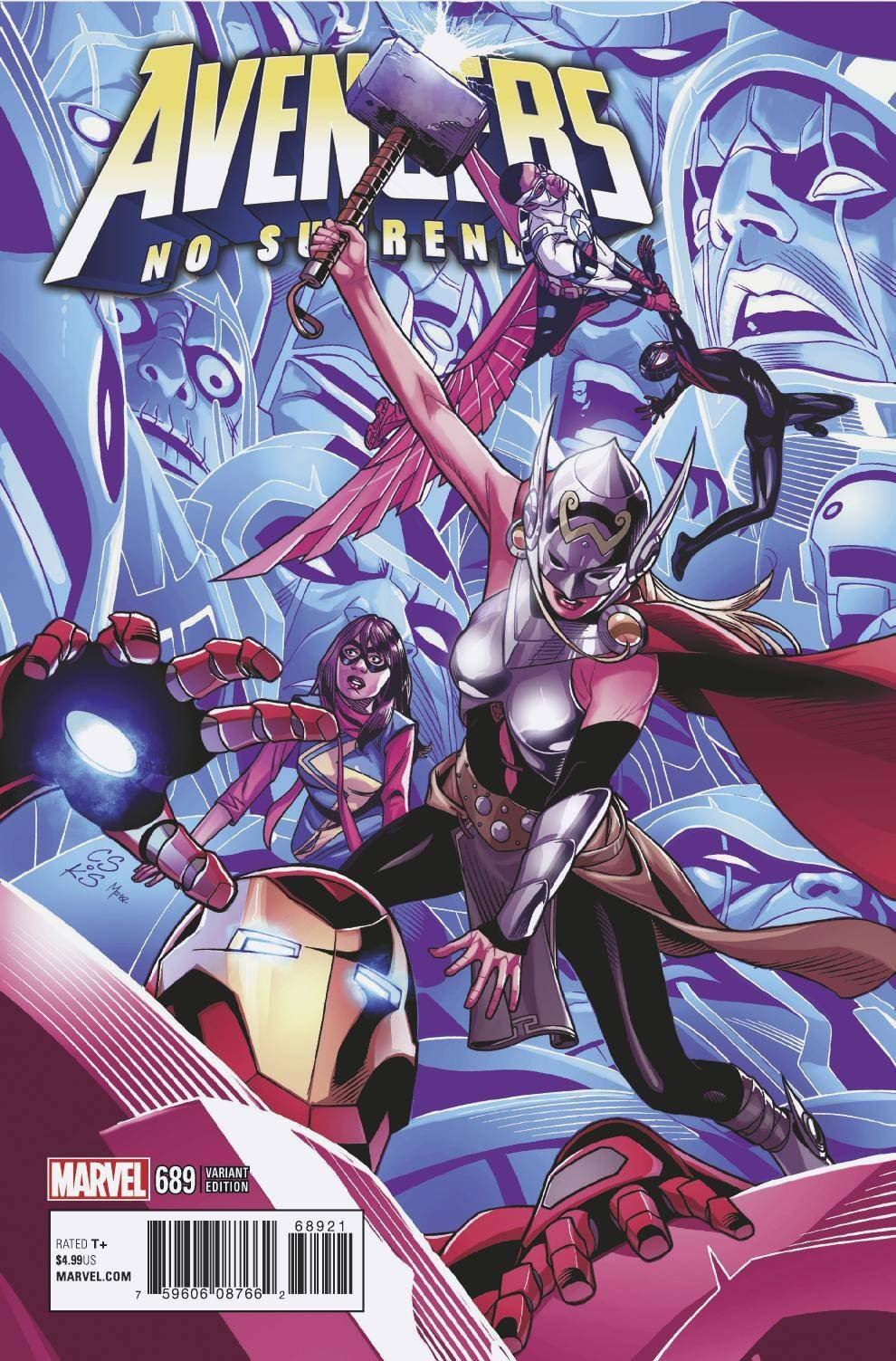 Avengers #689 (Sprouse End Of An Era Var Leg) Marvel Comics Comic Book