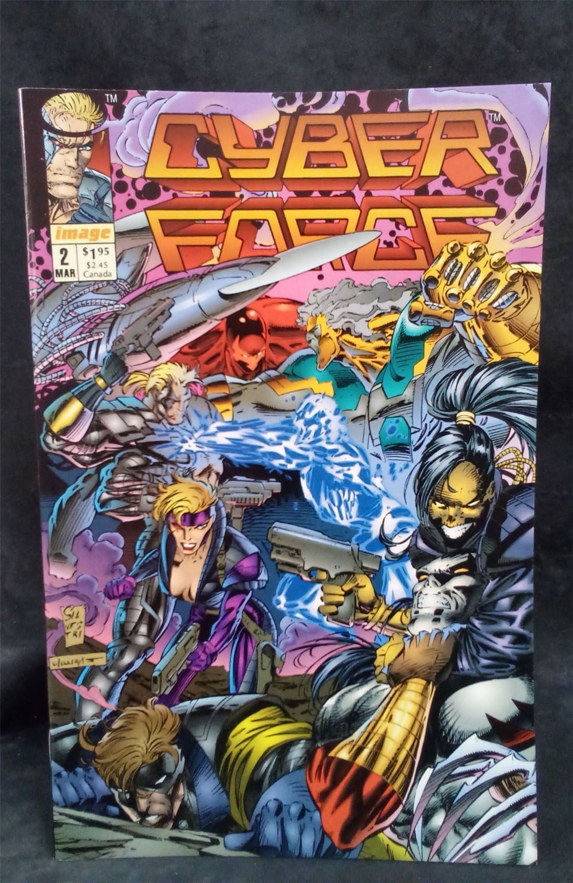 Cyber Force #2 1993 image comics Comic Book