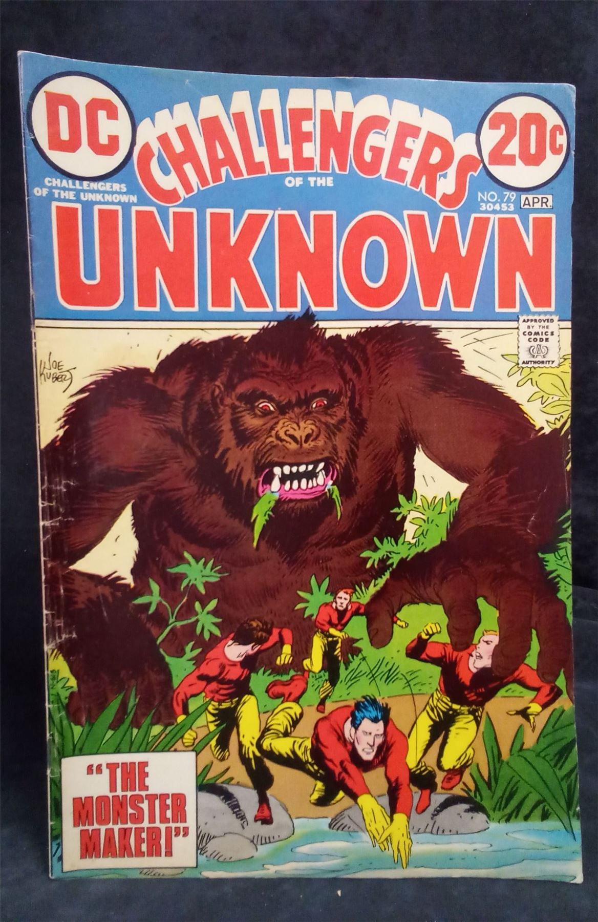 Challengers of the Unknown #79 1973 DC Comics Comic Book