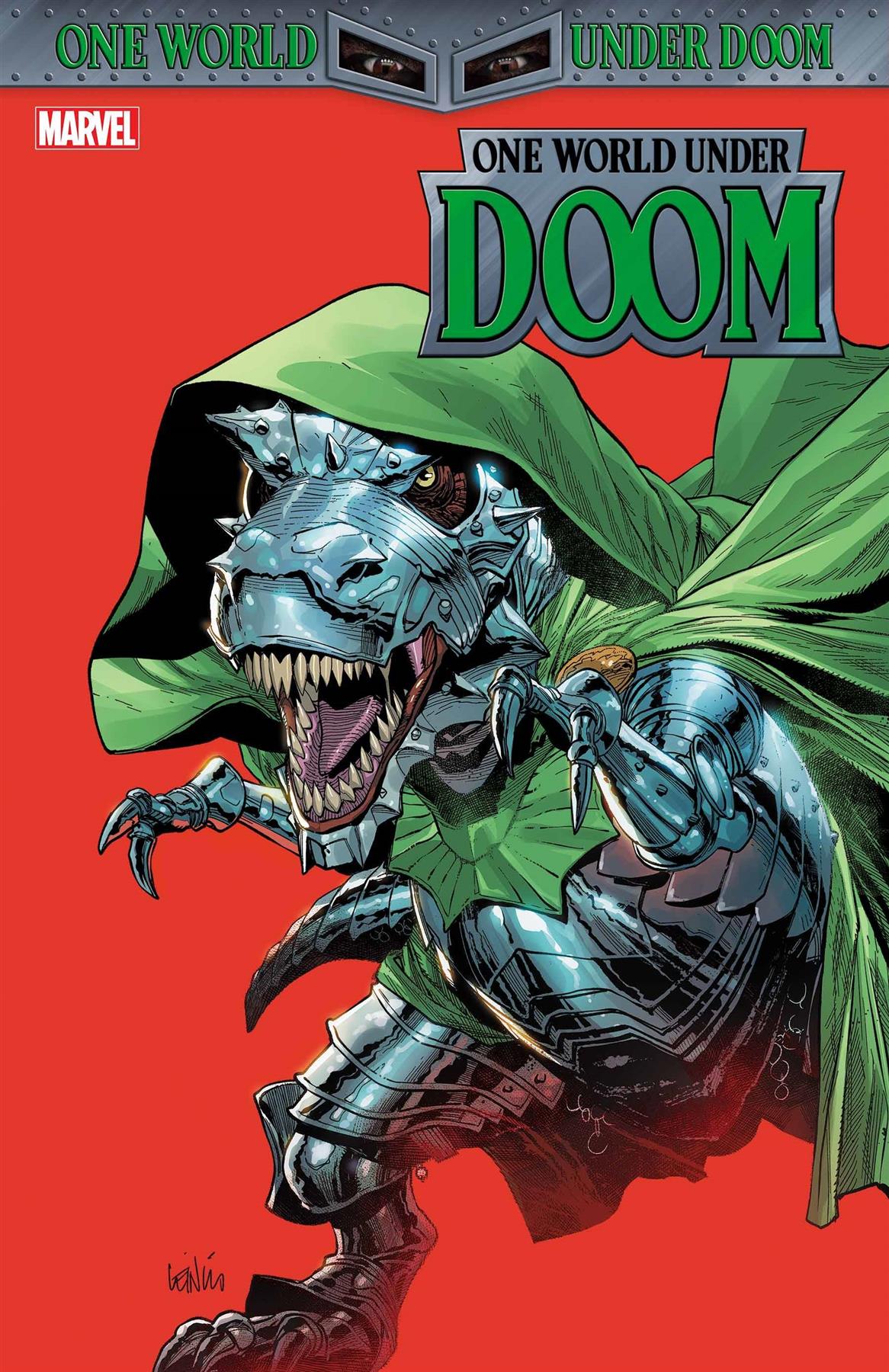 One World Under Doom #2 Leinil Yu Doomasaur Var Marvel Prh Comic Book 2025