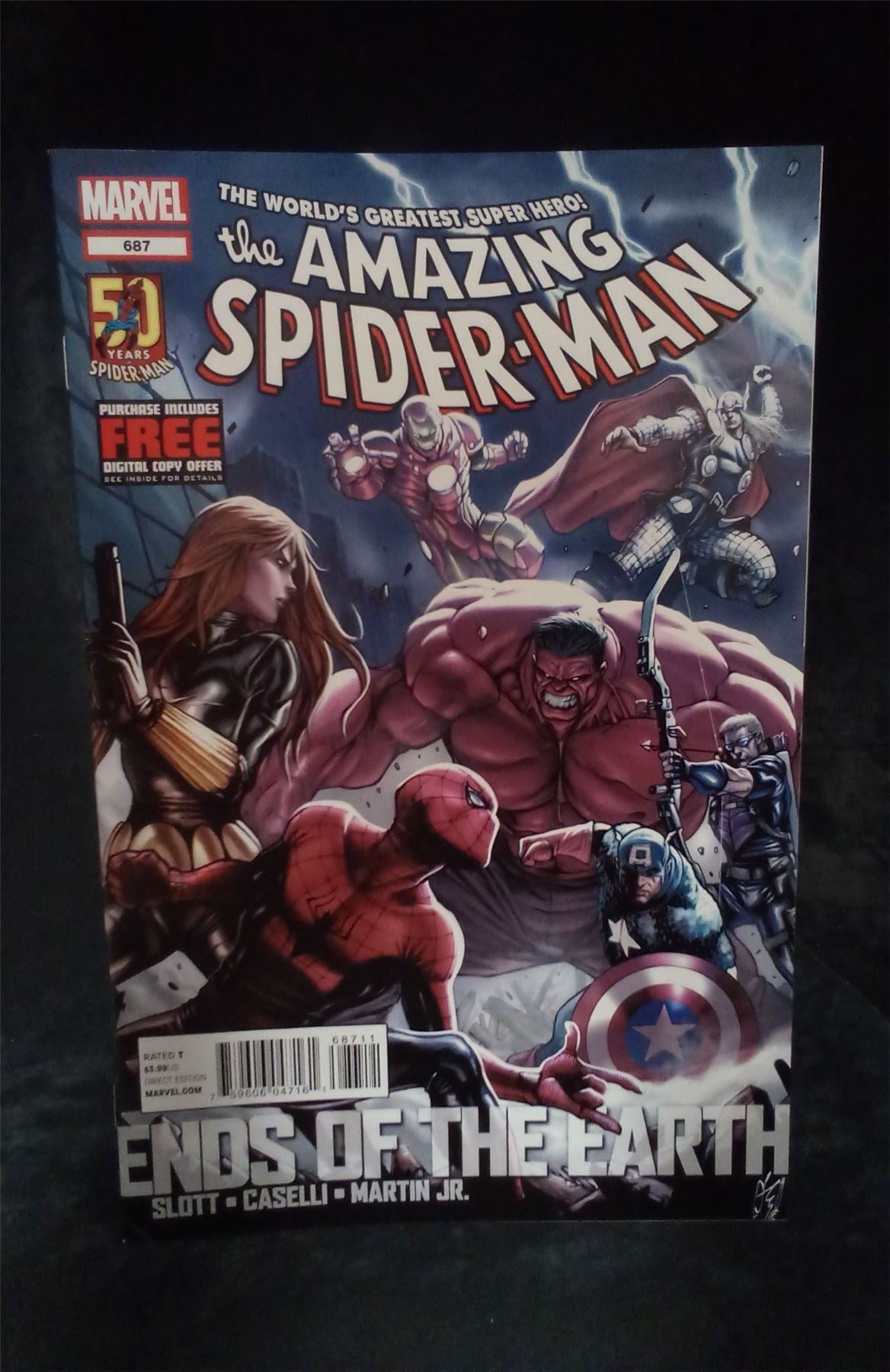 The Amazing Spider-Man #687 2012 Marvel Comics Comic Book
