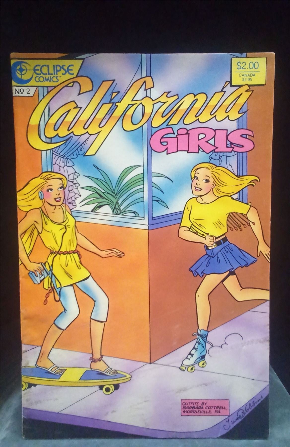 California Girls #2 1987 Eclipse Comic Book