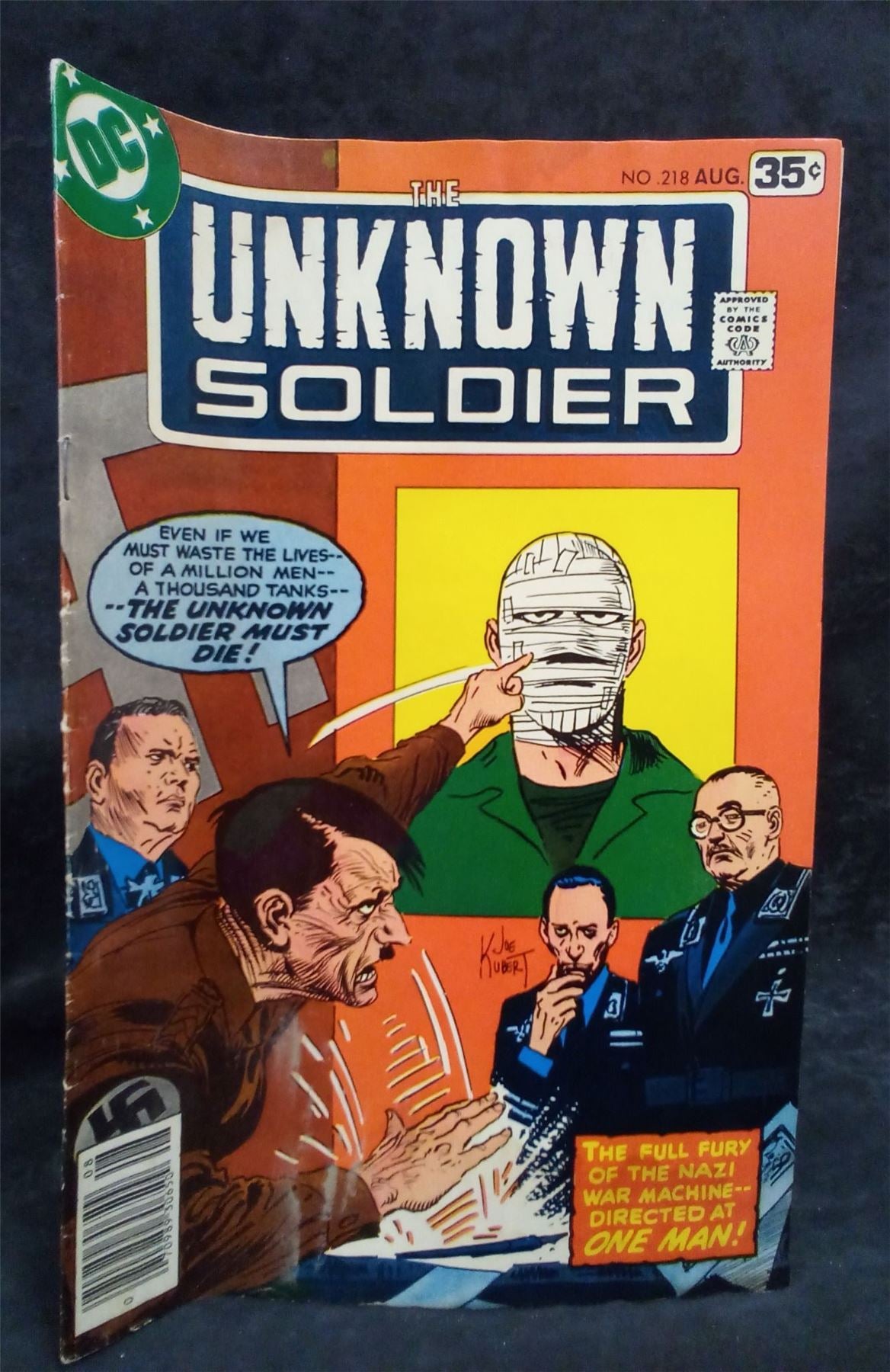Unknown Soldier #218 1978 DC Comics Comic Book
