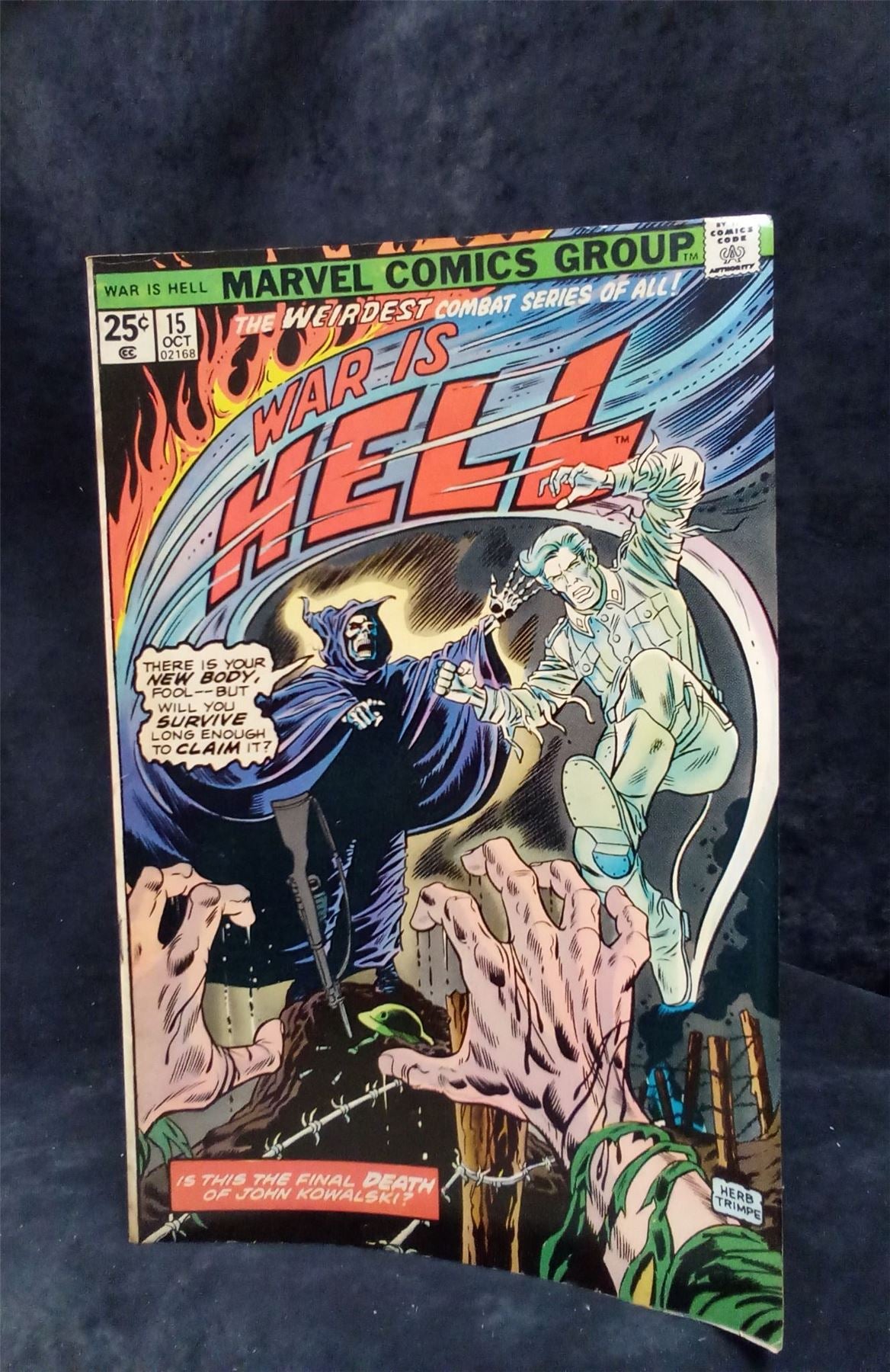War is Hell #15 1975 Marvel Comics Comic Book