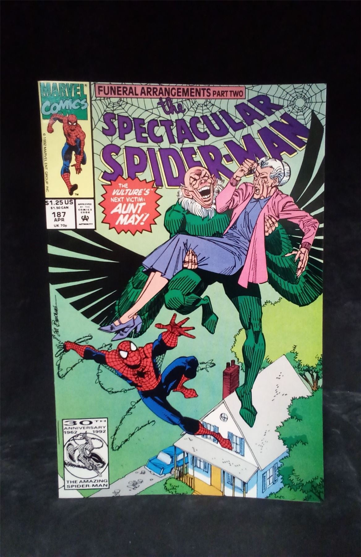 The Spectacular Spider-Man #187 1992 Marvel Comics Comic Book