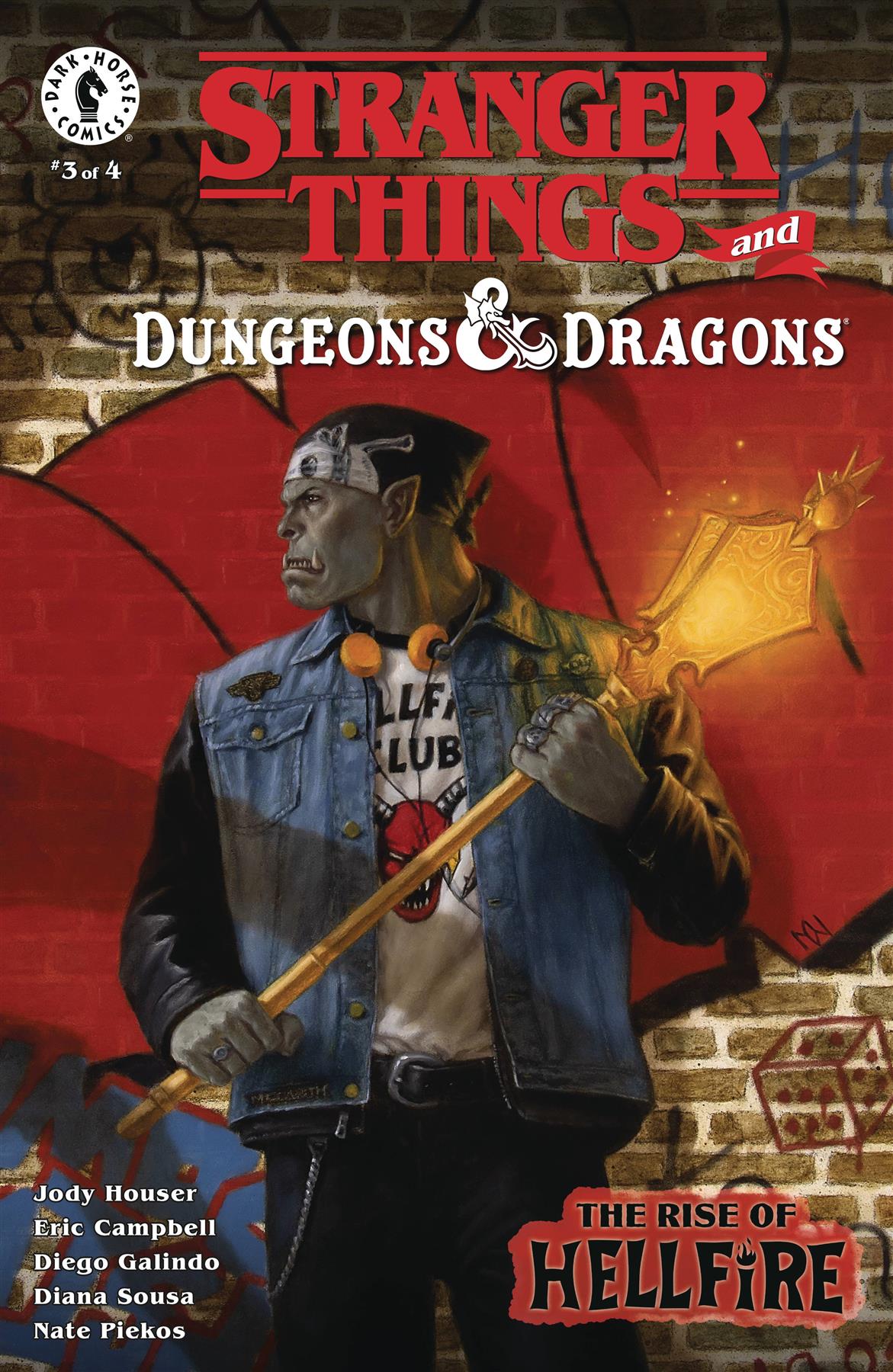 Stranger Things D&d Rise Of Hellfire #3 Cvr A Wohl Cvr A Wohl Dark Horse Prh Comic Book 2025