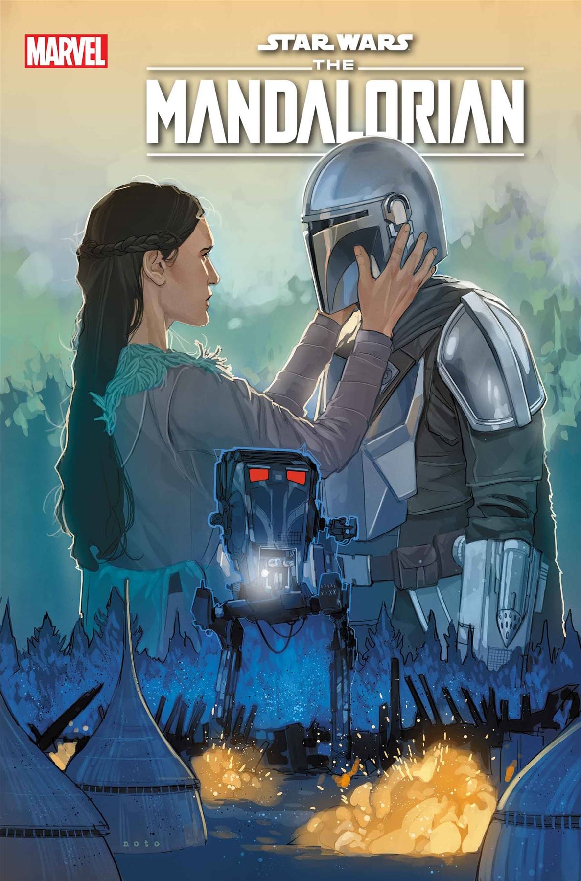 Star Wars Mandalorian #4 () Marvel Prh Comic Book 2022