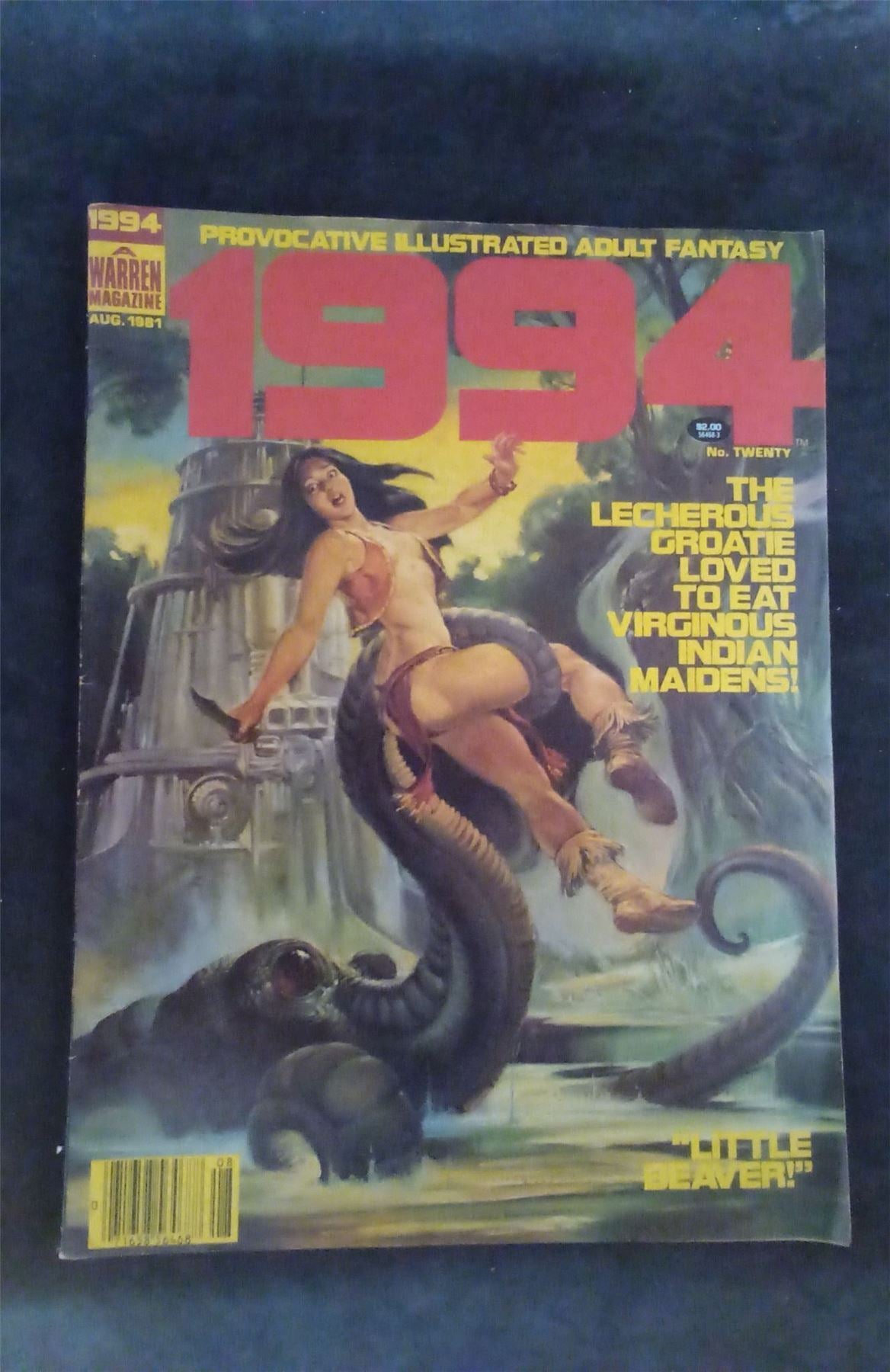 1994 #20 1981 Warren Comics Comic Book