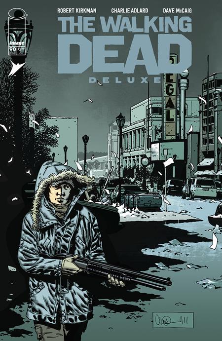 Walking Dead Deluxe #90 Cvr B Charlie Adlard & Dave Mccaig Var (mr) Image Comics Comic Book