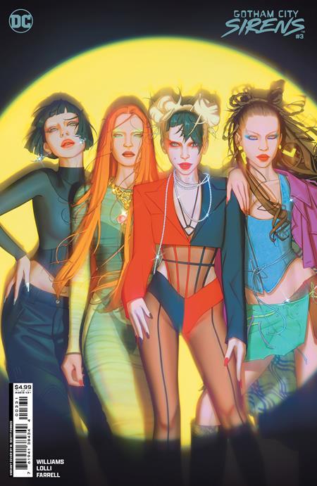 Gotham City Sirens #3 (of 4) Cvr B W Scott Forbes Card Stock Var DC Comics Comic Book