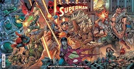 Death Of Superman 30th Anniversary Special #1 (one-shot) Cvr A Dan Jurgens & Brett Breeding Gatefold Cover DC Comics Comic Book