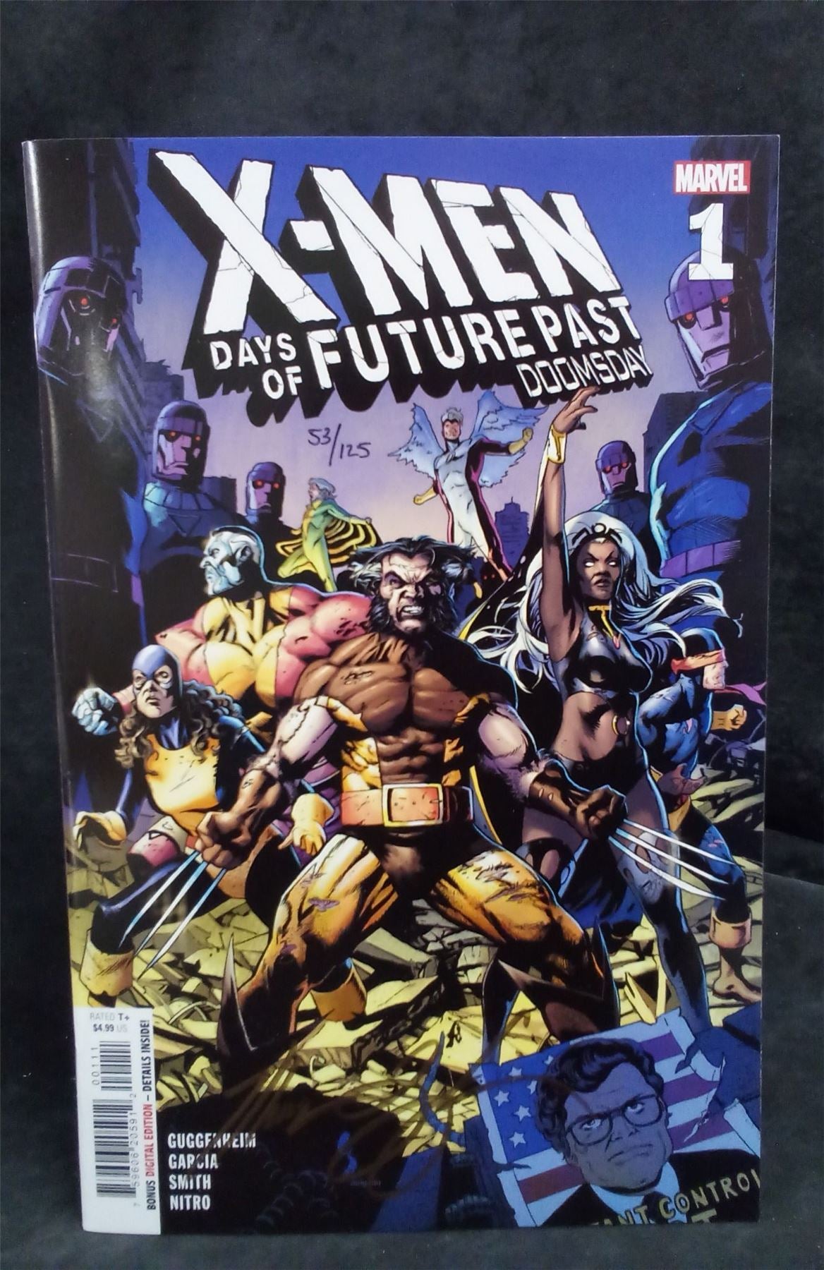 X-Men: Days of Future Past: Doomsday #1 * Signed* 2023 Marvel Comics Comic Book